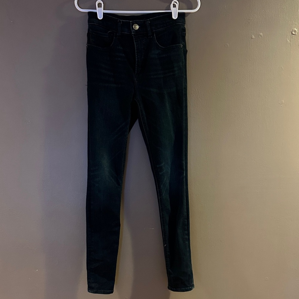 Express Dark Blue Women's Skinny Jeans